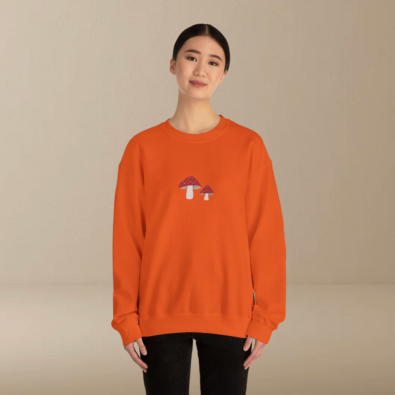 mushroom sweatshirt