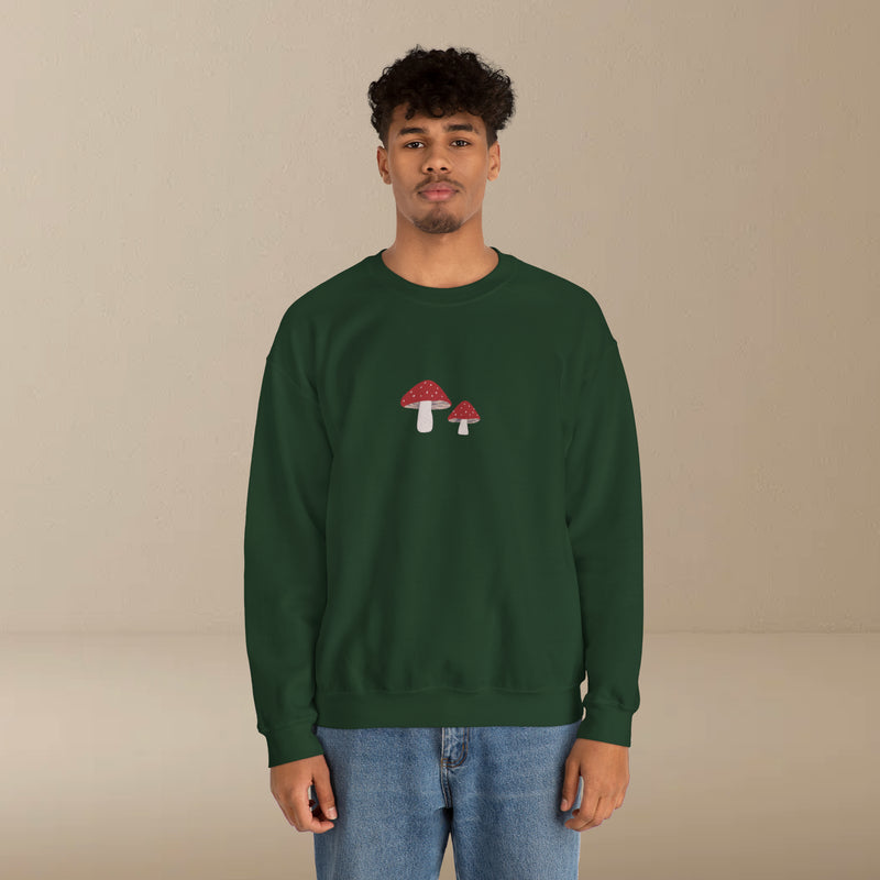 mushroom sweatshirt