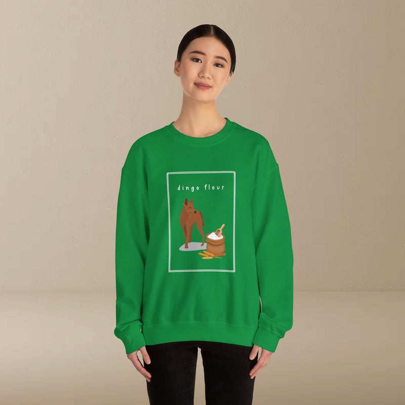 dingo flour sweatshirt (just front)