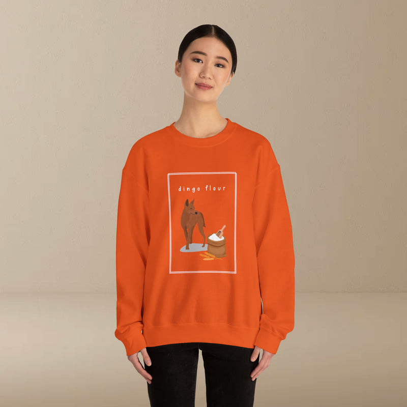 dingo flour sweatshirt (just front)