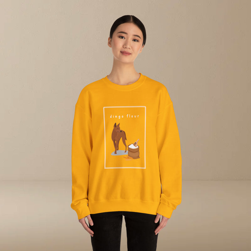 dingo flour sweatshirt (just front)