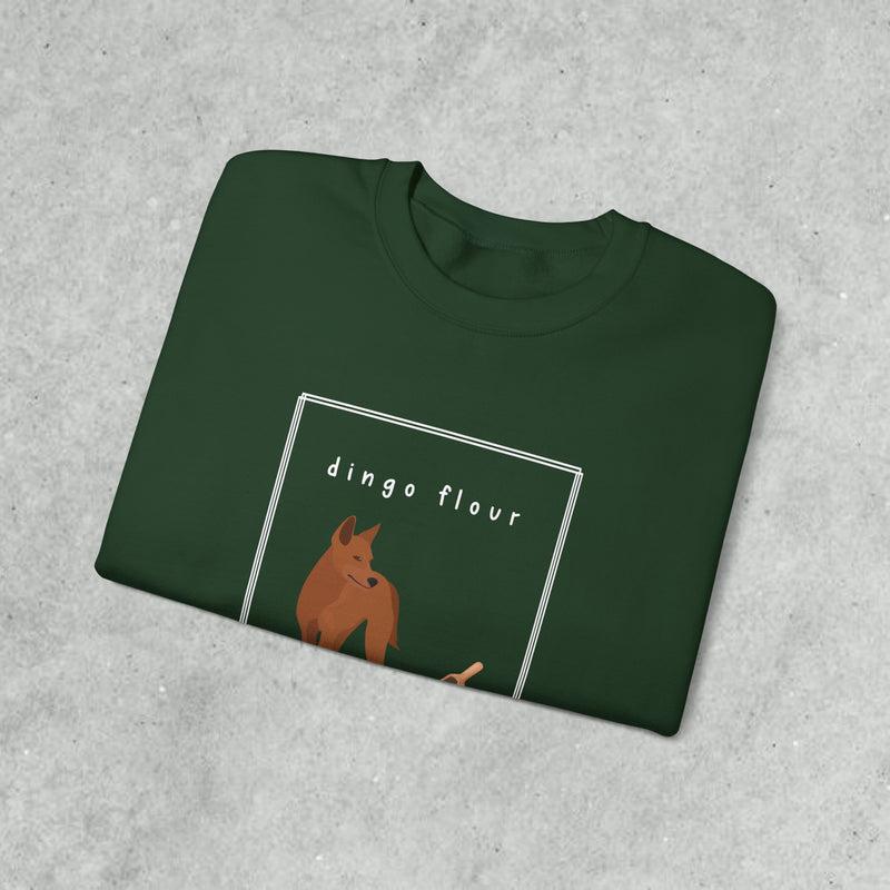 dingo flour sweatshirt (just front)