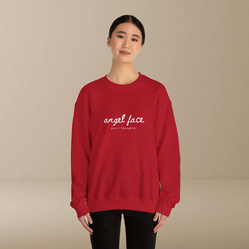 angel face sweatshirt