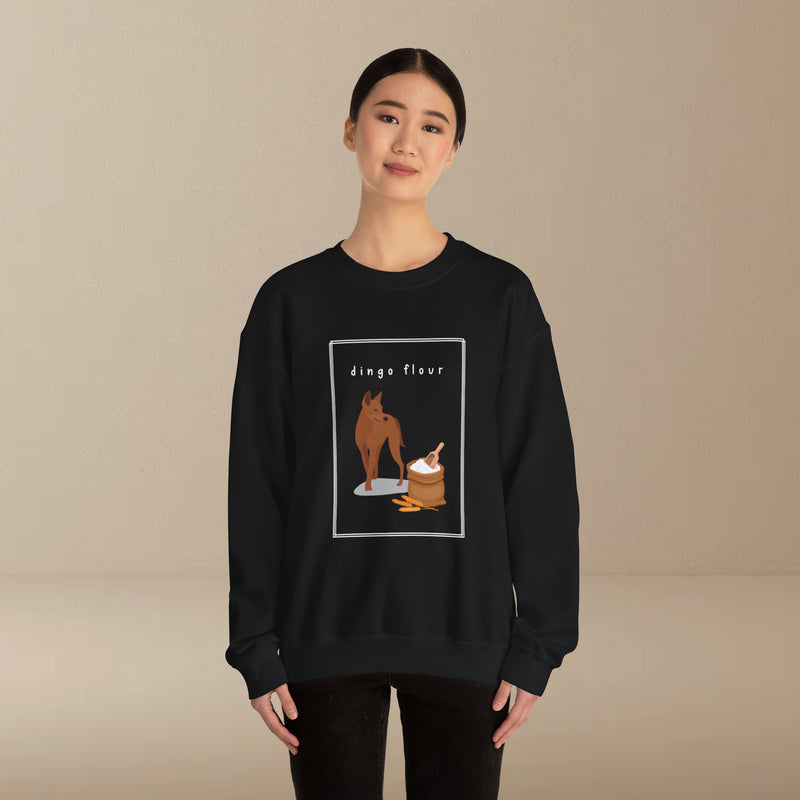 dingo flour sweatshirt (just front)