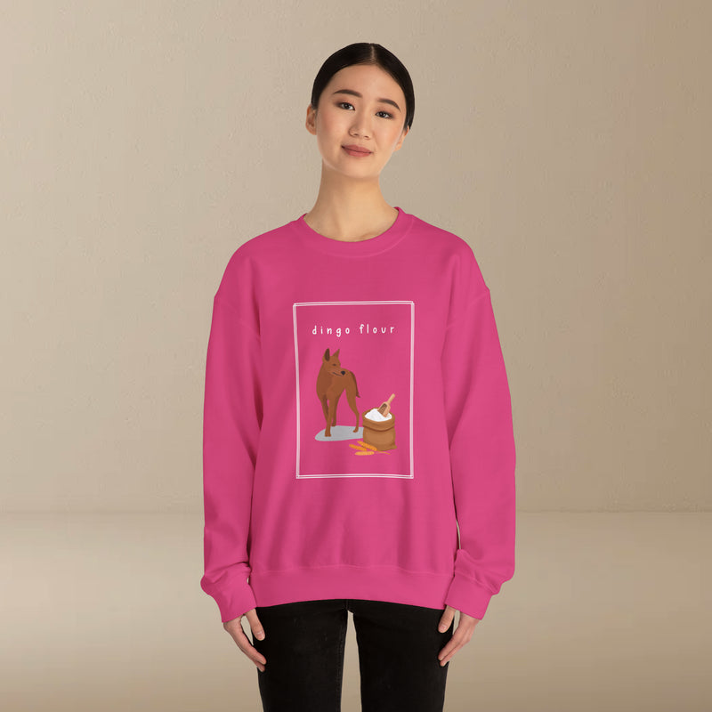 dingo flour sweatshirt (just front)