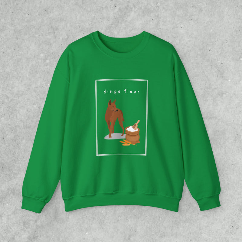 dingo flour sweatshirt (just front)