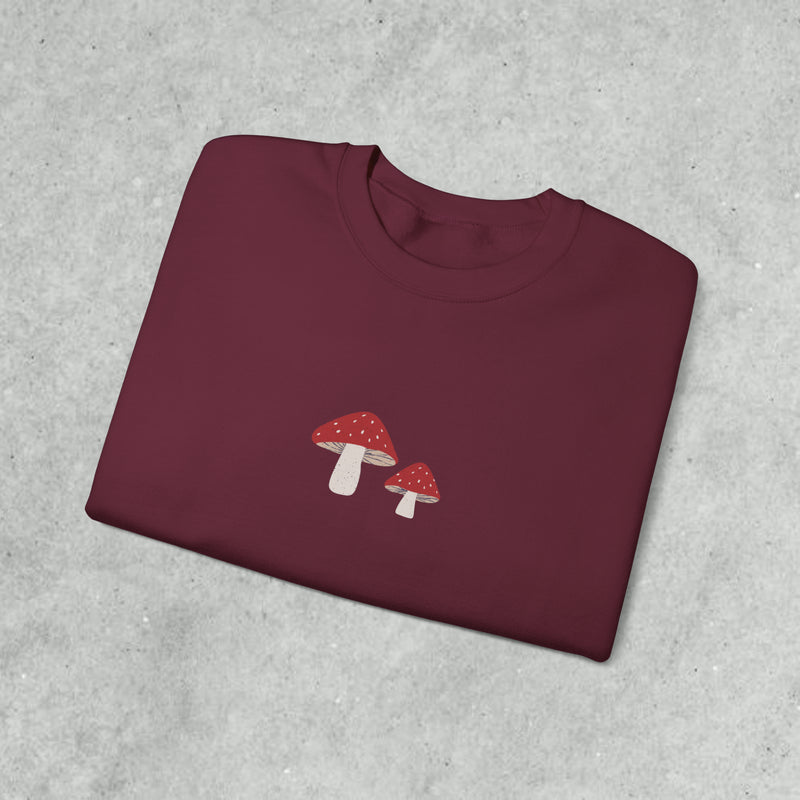 mushroom sweatshirt