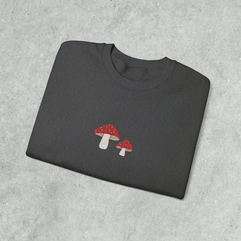 mushroom sweatshirt