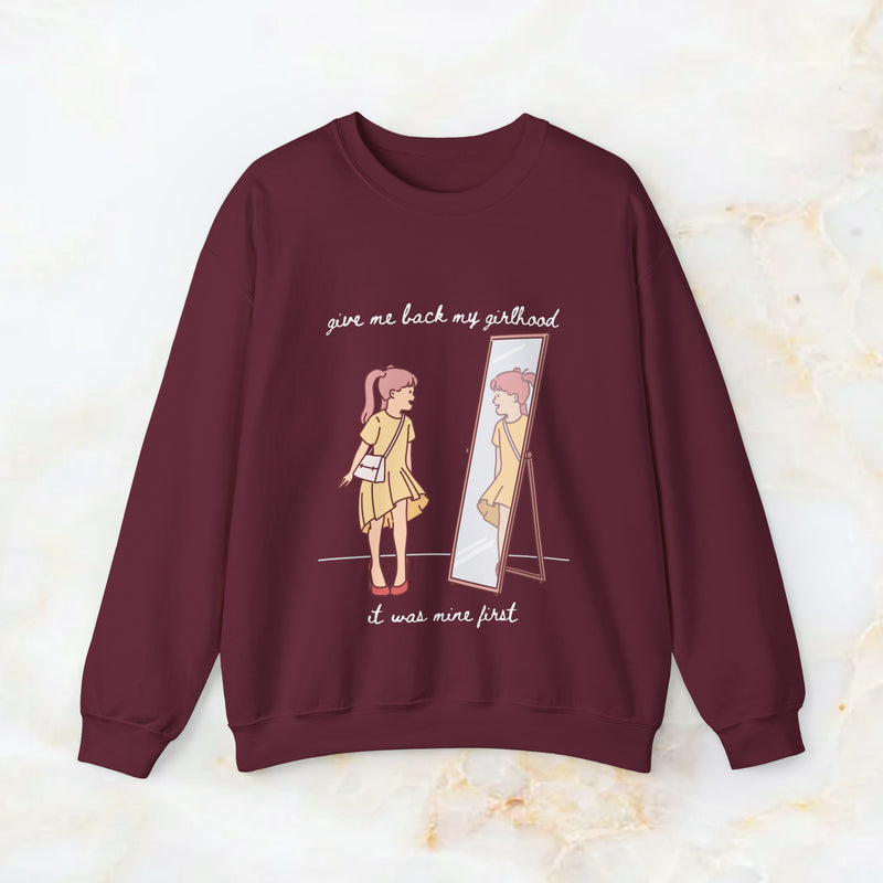 give me back my girlhood sweatshirt