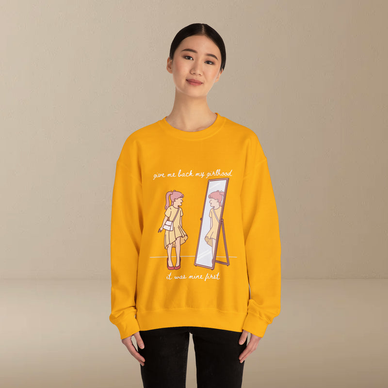 give me back my girlhood sweatshirt