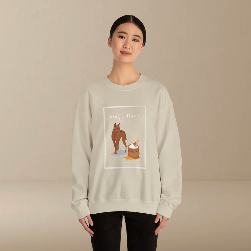 dingo flour sweatshirt (just front)