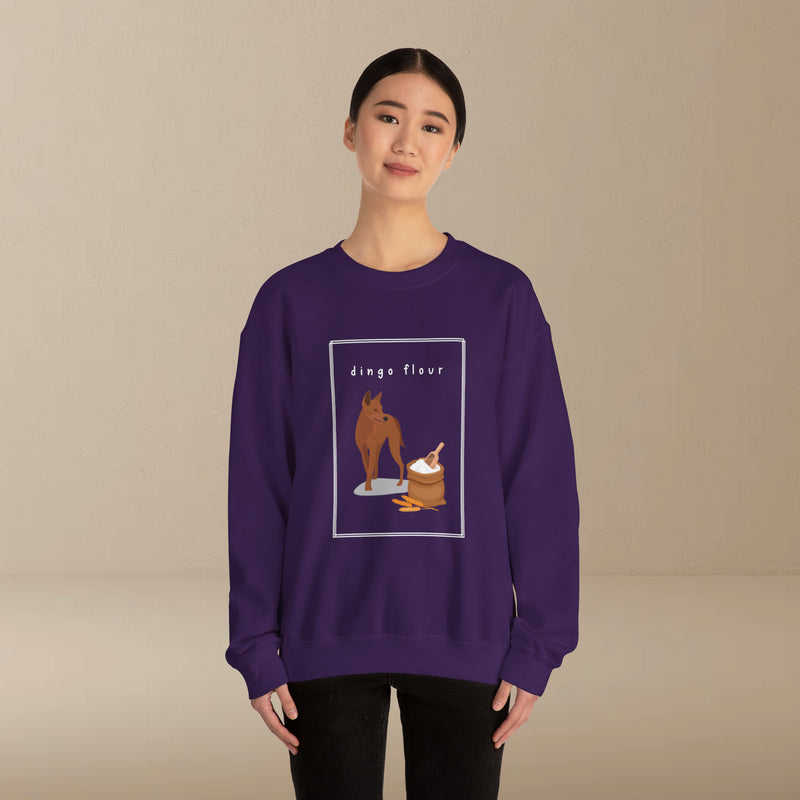 dingo flour sweatshirt (just front)