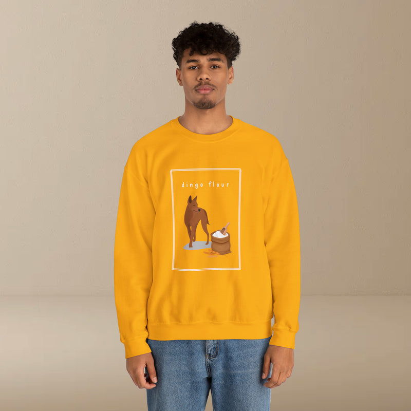 dingo flour sweatshirt (just front)