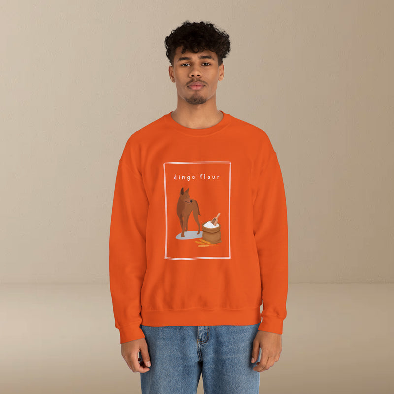 dingo flour sweatshirt (just front)