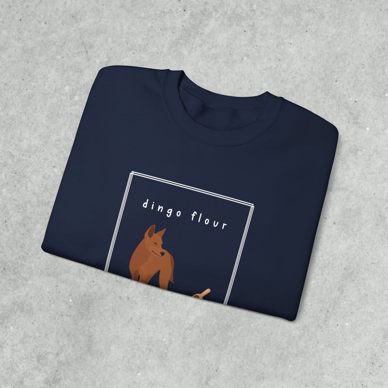 dingo flour sweatshirt (just front)