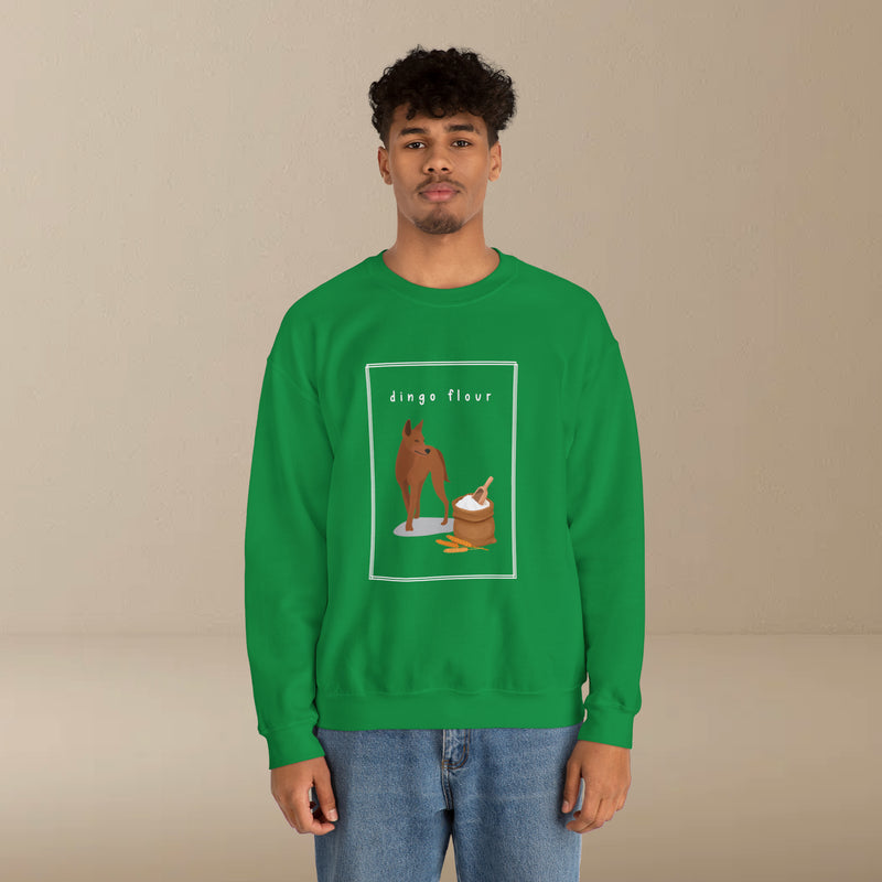 dingo flour sweatshirt (just front)