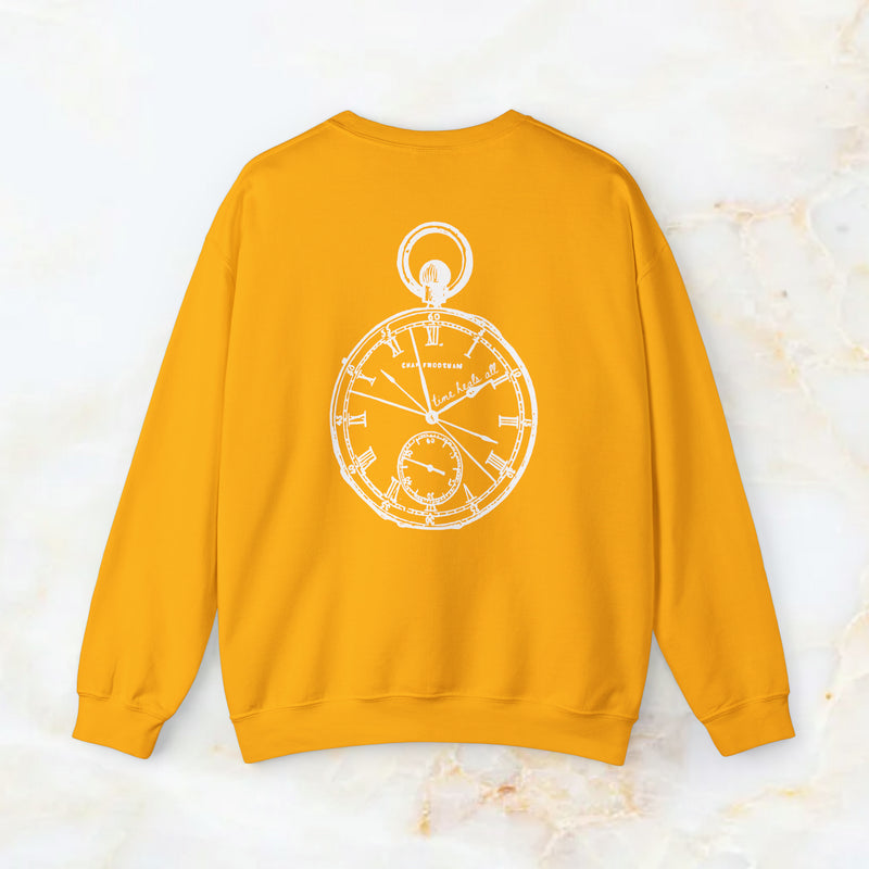 time heals all sweatshirt