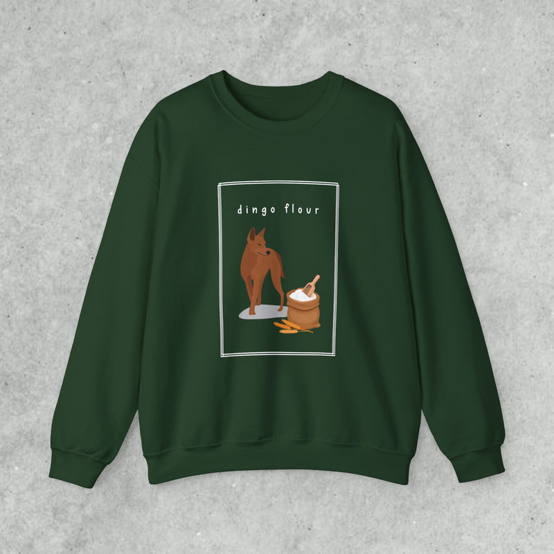 dingo flour sweatshirt (just front)