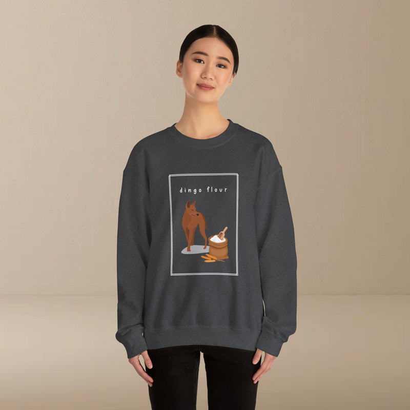 dingo flour sweatshirt (just front)