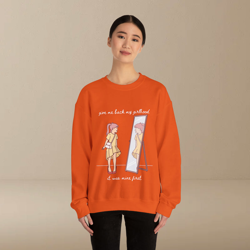 give me back my girlhood sweatshirt