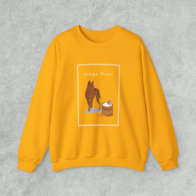 dingo flour sweatshirt (just front)