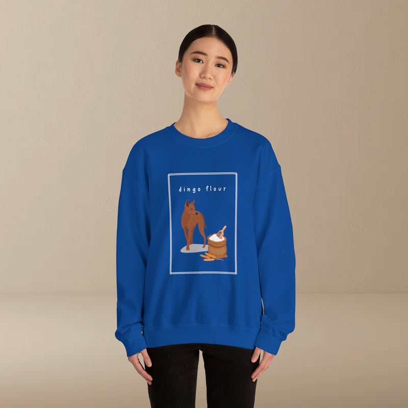 dingo flour sweatshirt (just front)