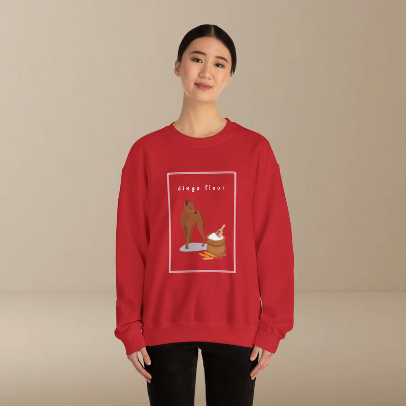 dingo flour sweatshirt (just front)