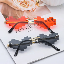 pixel heart sunglasses