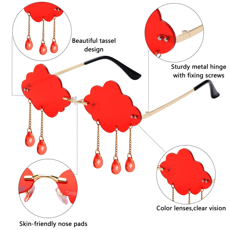 rainy cloud sunglasses