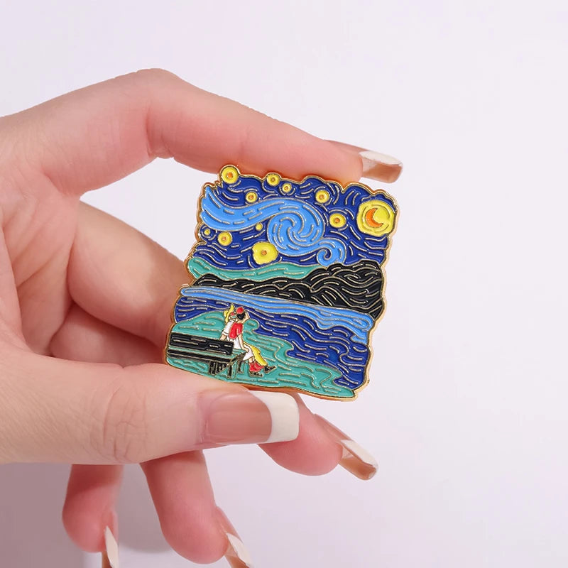 oil painting pins