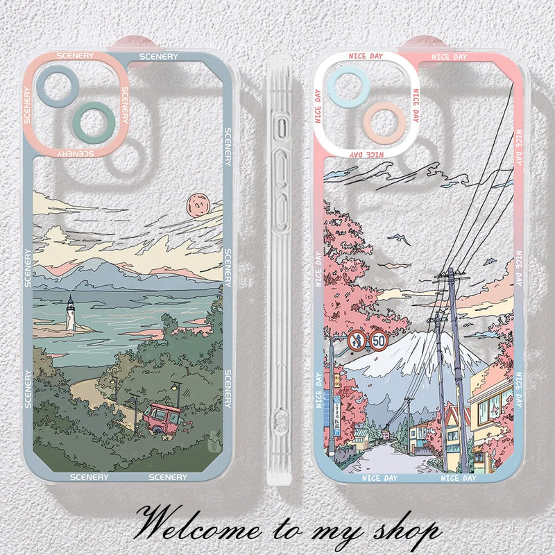 scenery phone cases