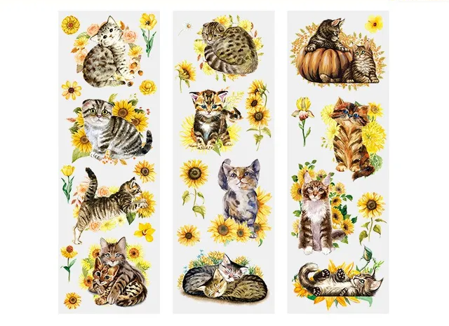 cat sticker sheets