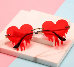 crying heart sunglasses