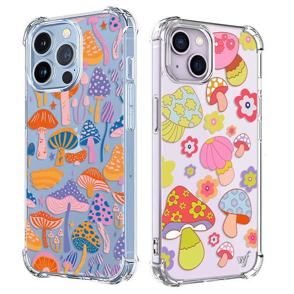 fresh mushroom phone cases