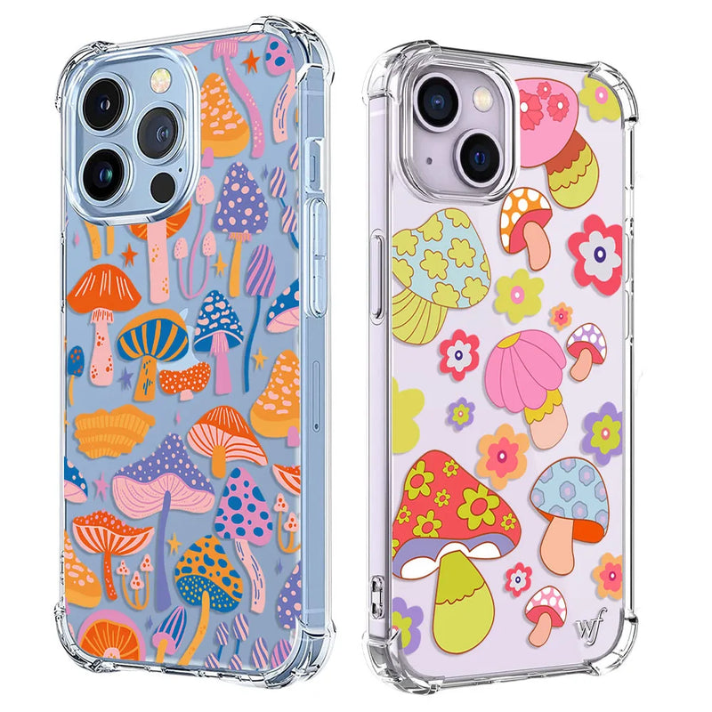 fresh mushroom phone cases