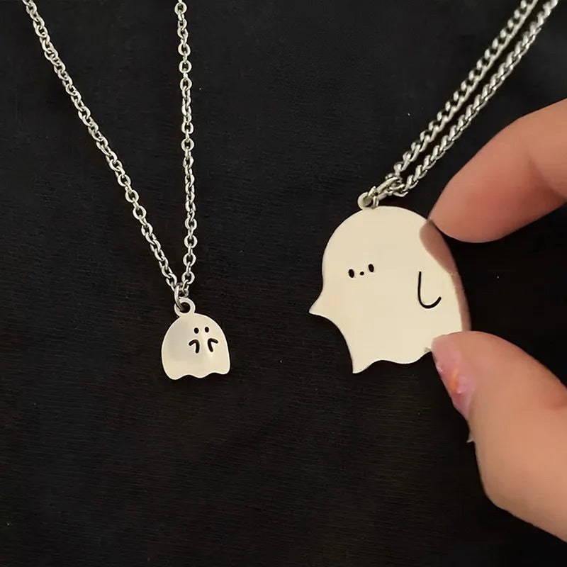 couples character necklaces