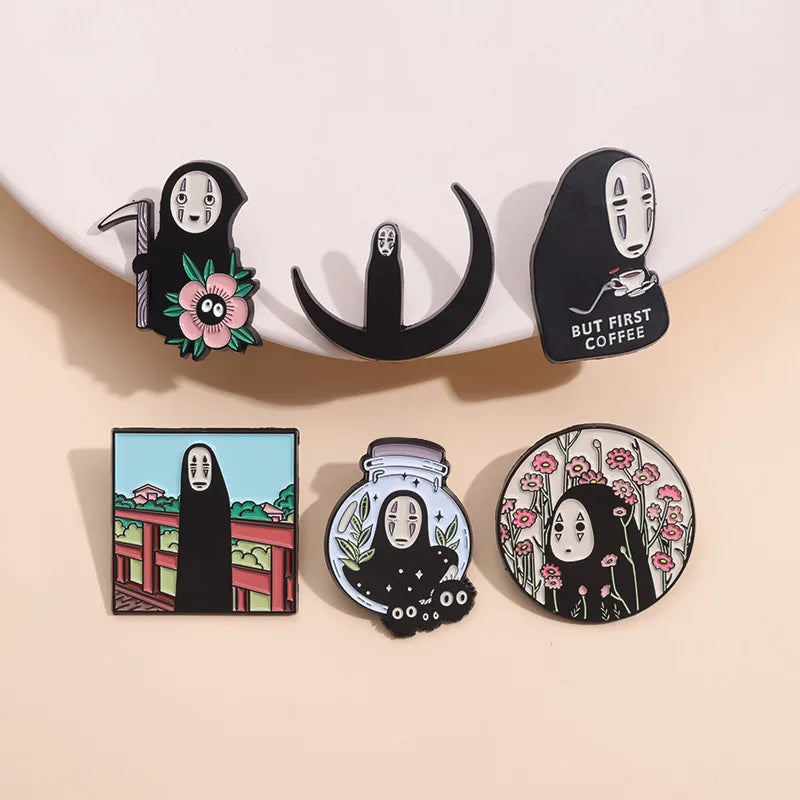 no face pins