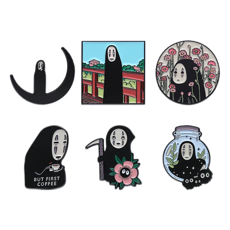 no face pins