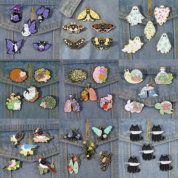 assorted pin sets