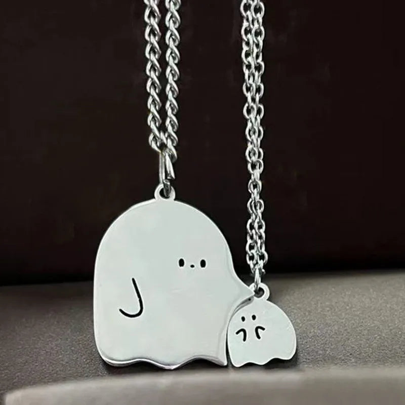 couples character necklaces