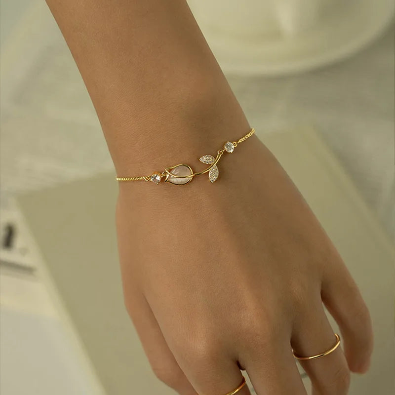 dainty chain bracelets