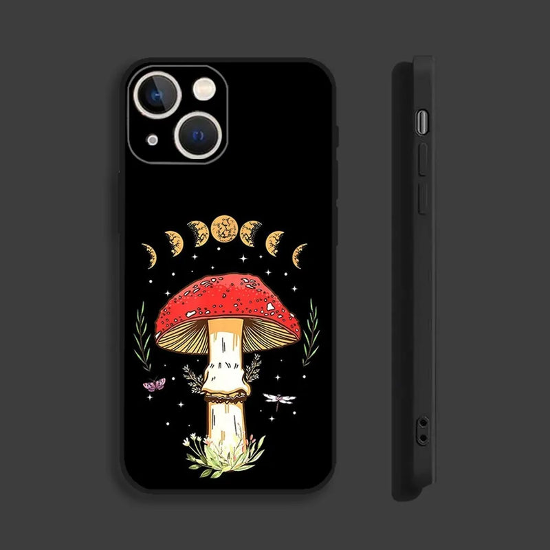 psychedelic mushroom phone cases