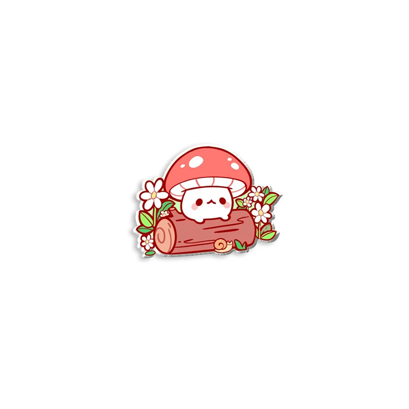 cartoon mushroom pins