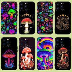 psychedelic mushroom phone cases