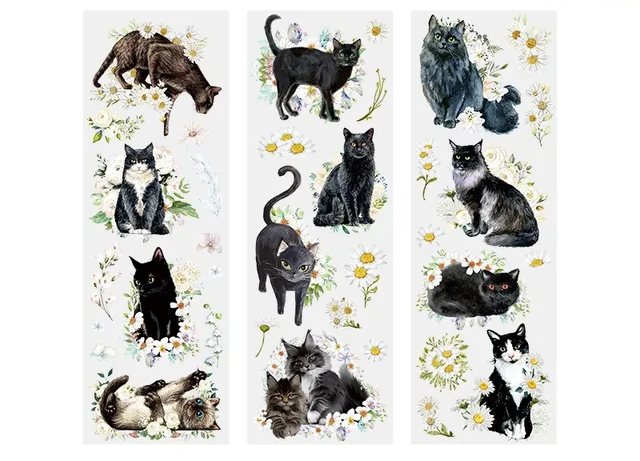 cat sticker sheets