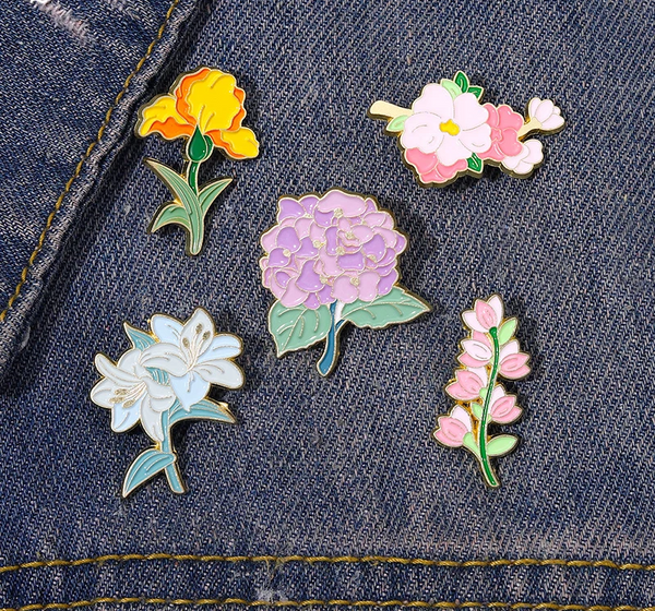 floral pins
