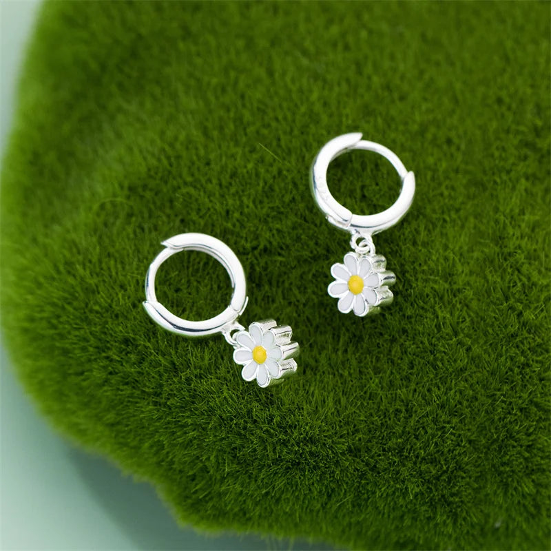 daisy & tulip earrings