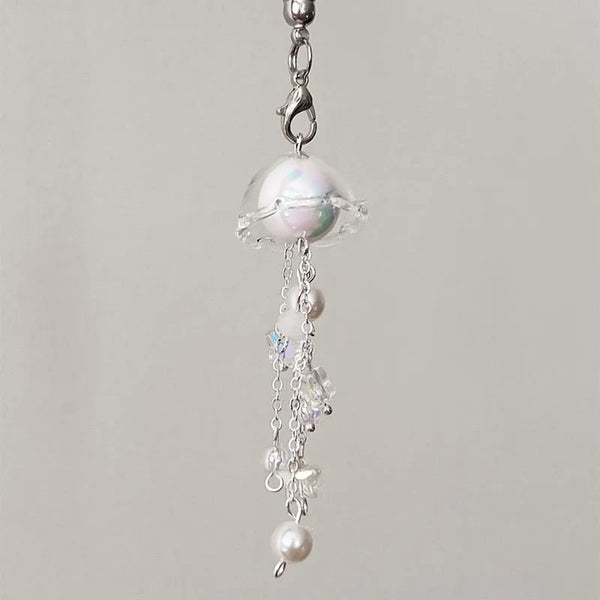 jellyfish phone charm