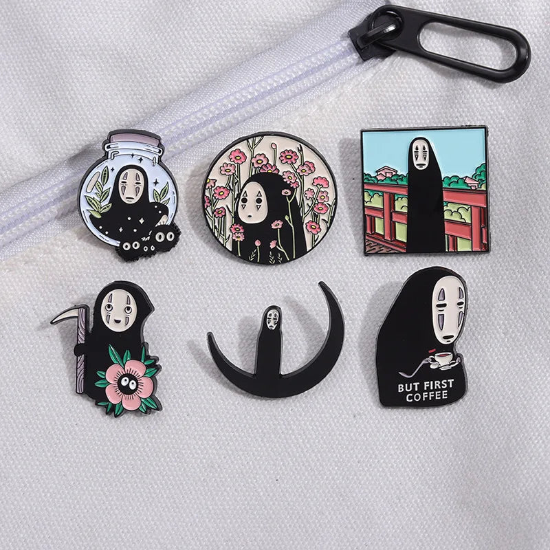 no face pins