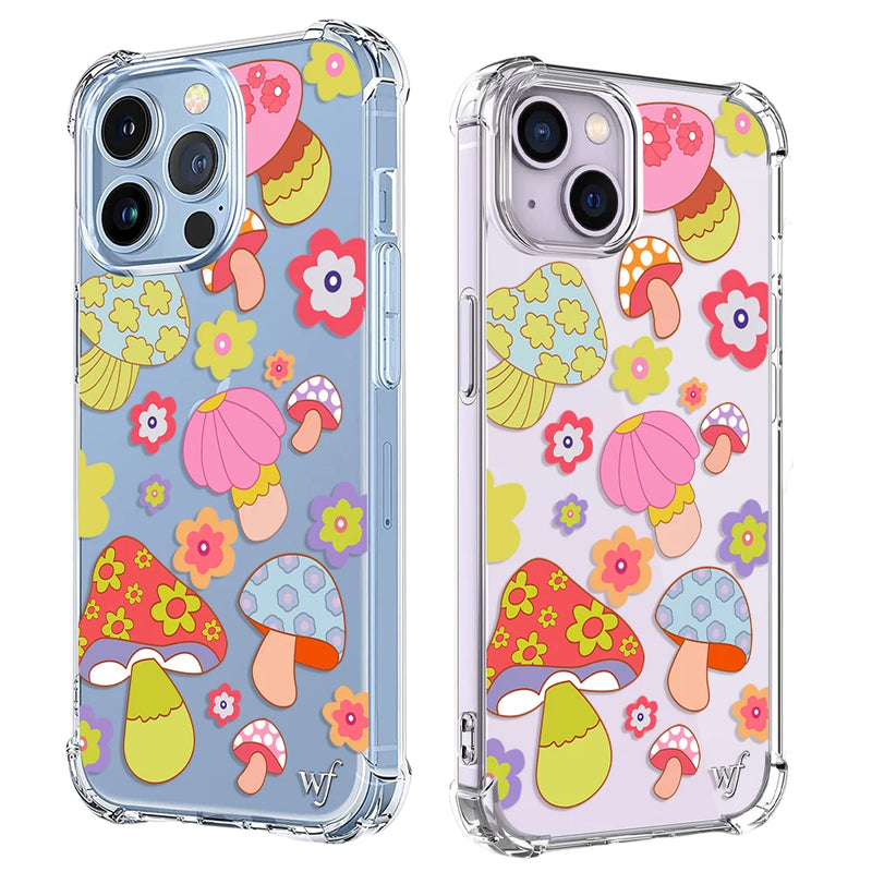 fresh mushroom phone cases